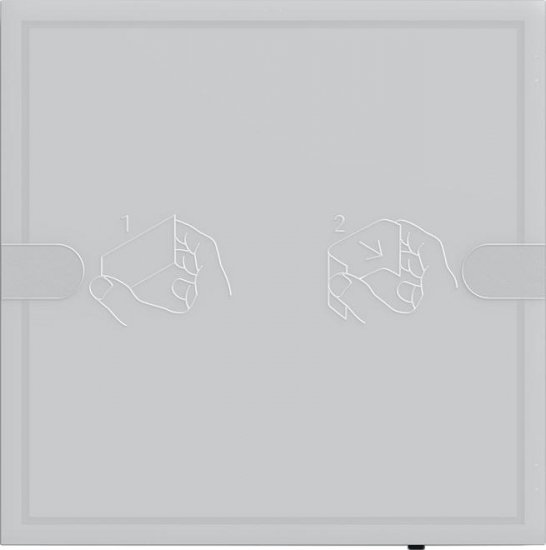 GIRA czujnik przyciskowy 4 Komfort 1x KNX TS4 antracytowy 5001028