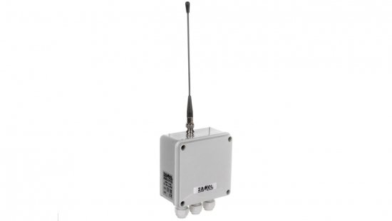 Radiowy wyłącznik sieciowy bez pilota dwukanałowy 230V 2Z IP56 zasięg 350m RWS-311D EXF10000098