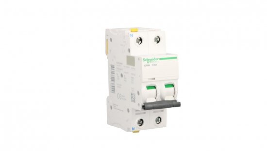 Wyłącznik nadprądowy 1P+N C 6A 10kA AC iC60H-C6-1N Acti9 A9F07606