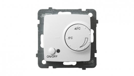KARO Regulator temperatury /czujnik podłogowy/ biały RTP-1S/m/00