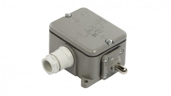 Wyłącznik krańcowy 1R 1Z w obudowie metalowej popychacz LK-10 W0-59-351012