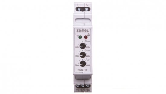 Przekaźnik napięciowy 1-fazowy 230V AC PNM-10 EXT10000103