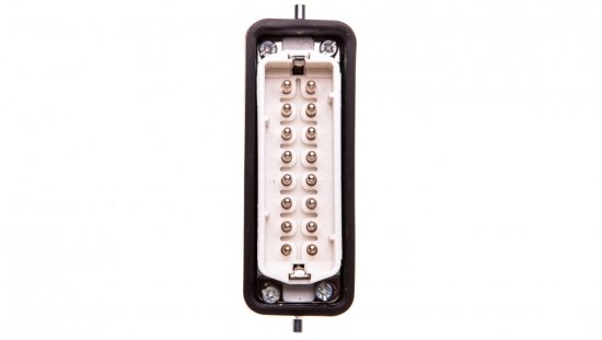 Zestaw kompletny 16+PE stykowy męski /obudowa wtyczki + wkład/ EPIC KIT H-A 16 SS TS M20 75009631