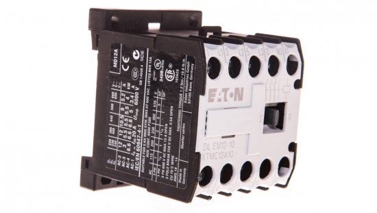 Stycznik mocy 12A 3P 230VAC 1Z 0R DILEM12-10(230V50/60HZ) 127082