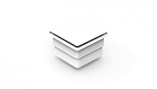 Puszka kontrolna do elewacji 140x140x60mm 68.1/BIAŁA PL /96800108/