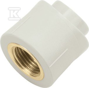 SIODEŁKO GW PP-R 40X1/2  SZARE