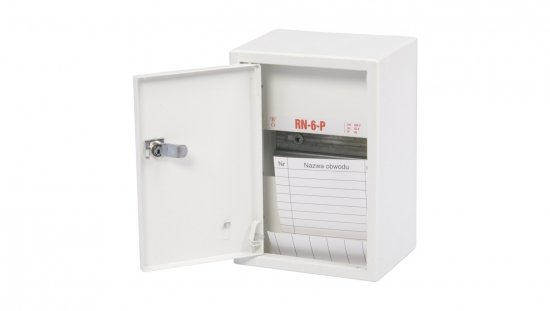 Rozdzielnica modułowa 1x6 natynkowa IP30 RN-6-P Z