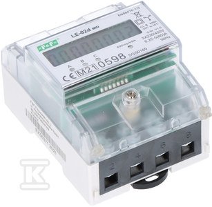 LE-02D-LICZNIK ENERGII ELEKTR.3-FAZ