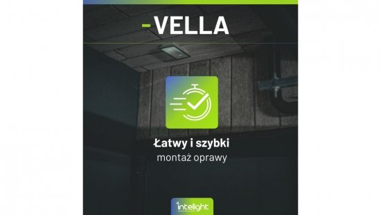 Oprawa ewakuacyjna/awaryjna VELLA SO 125 NM 1H MT IP44 BLK + (VD3, VD4, VD5) / 93696