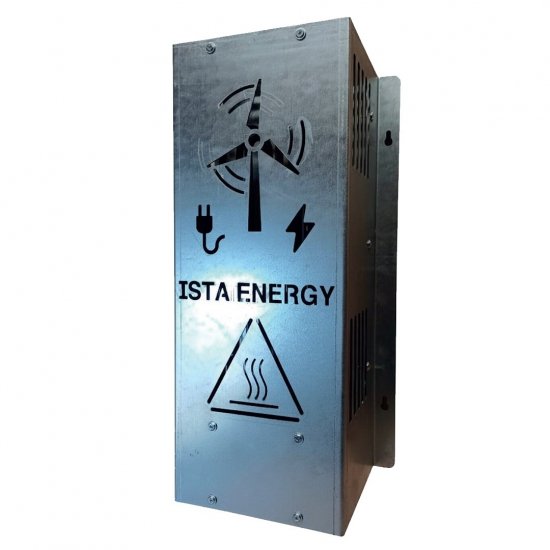 Rezystor hamujący o mocy 6 kW, przeznaczony do współpracy z turbinami wiatrowymi o maksymalnej mocy znamionowej 4 kW