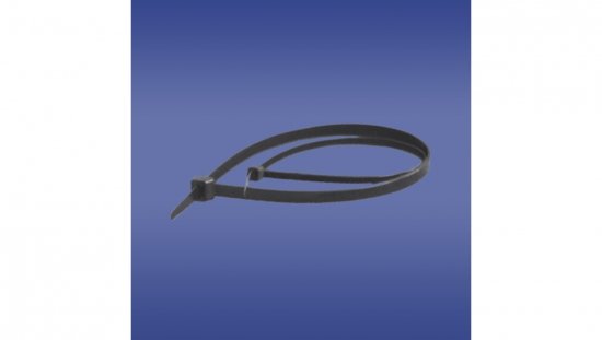 Opaska kablowa 2,5mm 160mm czarna UV 160/2,5 OZC 25-160 25.105 /100szt./