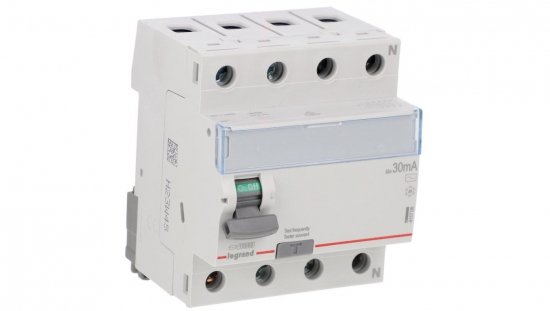 Wyłącznik różnicowoprądowy 4P 40A 0,03A typ AC P304 TX3 411708