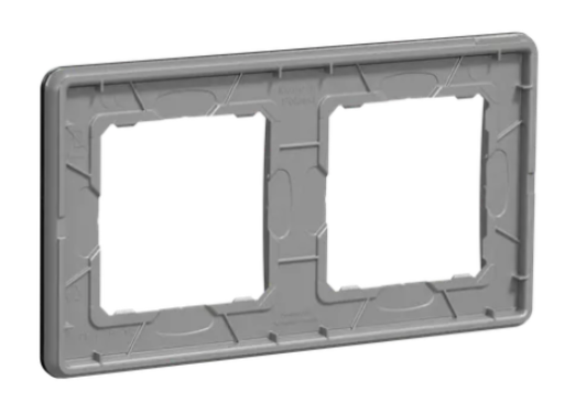 Schneider Electric, Sedna Elements, Ramka 2-krotna, łupek, efekt kamienia, SDD391802