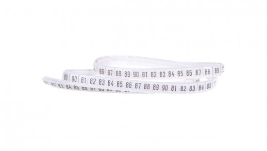 Oznacznik DK2/Z5 /81-90/ biały 89301006 /100szt./