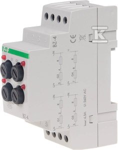 BZ-4-MODUŁ BEZP,IMAX=4X6A,4-GNIAZDOWY