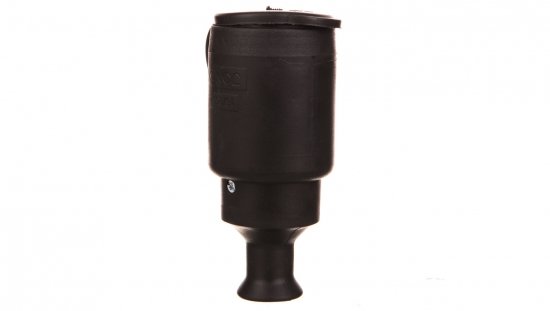 Gniazdo przenośne b/u 16A 250V IP44 czarne GN-H1