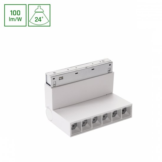 SYSTEM SHIFT BASIC - GRID XS ADJUSTABLE OPRAWA LINIOWA 110MM 6W 4000K BIAŁY