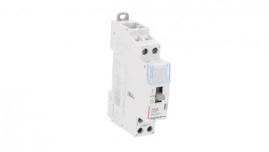 Stycznik modułowy 25A 2Z 0R 230V AC ze sterowaniem ręcznym SM425 004147/412544