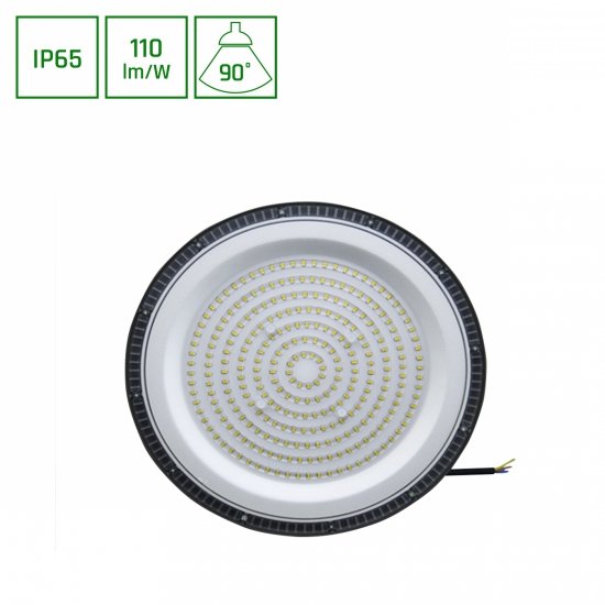 PLATEO SUN 3 HIGH BAY 200W NW 230V 90ST IP65 IK06 309X68MM CZARNY