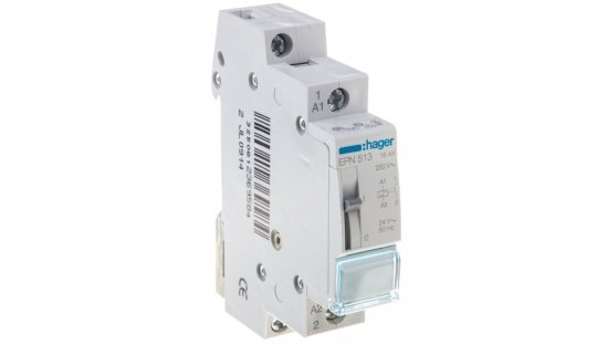 Przekaźnik impulsowy 16A 24V AC 12V DC 1Z EPN513