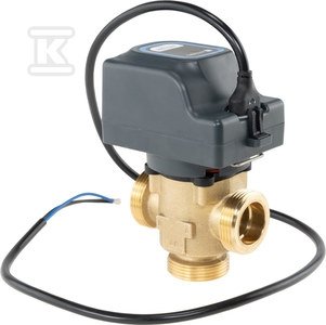 Zawór strefowy 3-drogowy AZV 844, DN25, G1 1/4&quot;, Kvs 11, 230 V AC, AB-B