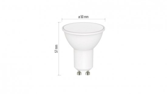 GoSmart Żarówka LED MR16 GU10 4,8W 400lm RGB ściemnialna Wi-Fi 2 lata gwarancji ZQW832R