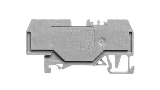 Złączka szynowa 3-przewodowa 1,5mm2 szara 279-681