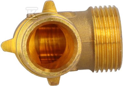 Q&E KOLANO Z GWINTEM ZEWN.PL 25-G3/4 M