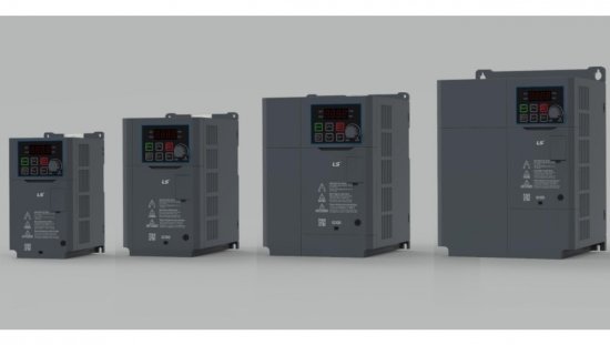 Przemiennik częstotliwości LS Electric G100, 3-fazowy, moc 0,4KW / 0,75kW, EMC, Modbus 6041002100 LV0004G100-4EOFN
