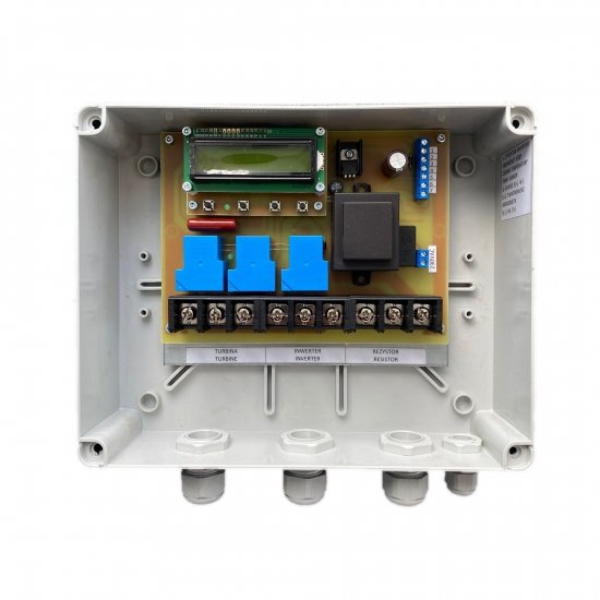 Niezależny układ zabezpieczający dla turbin Ecorote 1500/2800/5000 (S-Box)