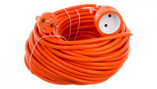 Przedłużacz ogrodowy 2x1,0mm2 UNI, 30m