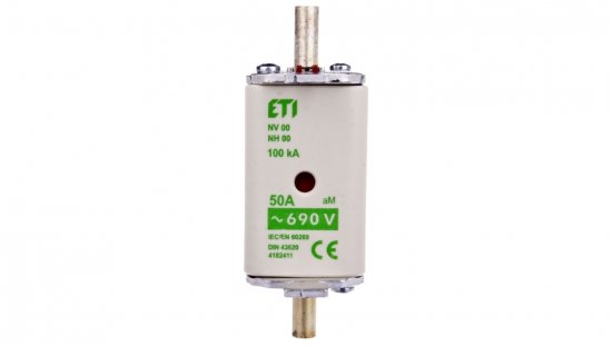 Wkładka bezpiecznikowa KOMBI NH00 50A aM 690V WT-00 004182411