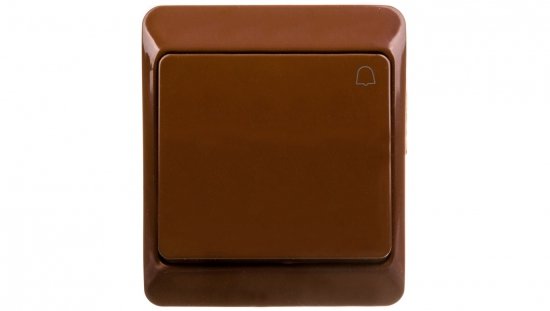 Hermes łącznik przycisk hermetyczny dzwonek 10A IP44 brązowy 0337-06
