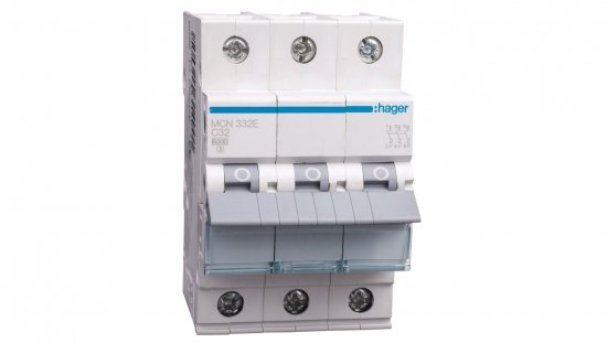 Wyłącznik nadprądowy 3P C 32A 6kA AC MCN332E