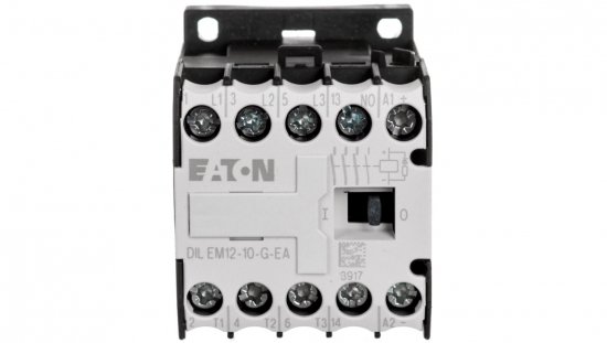 Stycznik mocy 12A 3P 24V DC 1Z 0R DILEM12-10-G-EA(24VDC) 189988