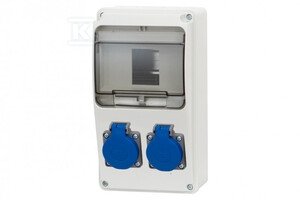ROZDZ.LAGO6M 2X230+ZABE.RCD IP44 ONNLINE