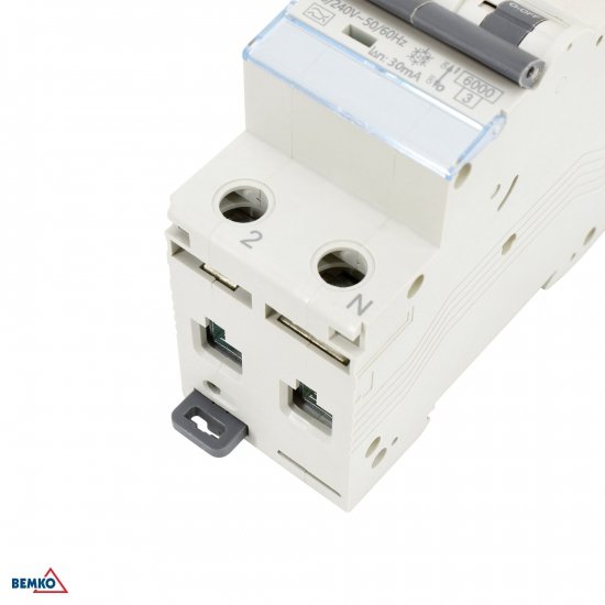 WYŁĄCZNIK RCBO 2P B 16A 30mA TYP A SCHELINGER