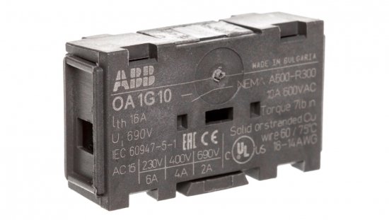 Styk pomocniczy 1Z 0R do rozłączników OA1G10 1SCA022353R4970