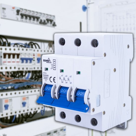 WYŁĄCZNIK NADPRĄDOWY 6KA 3P C 63A