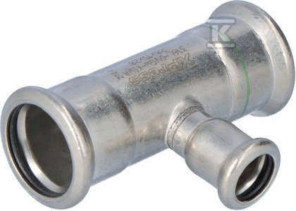 TRÓJNIK REDUK.28X15X28MM INOX PRESS