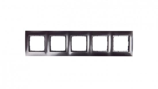 Simon 54 Premium Ramka pięciokrotna antracyt DR5/48
