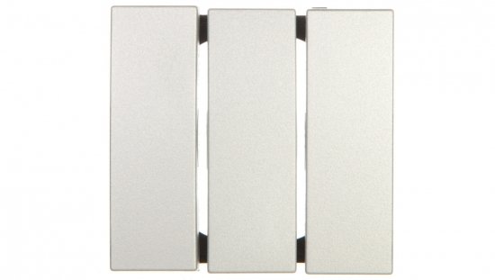Berker B.7 Glas Klawisz potrójny do łącznika aluminium 16651404