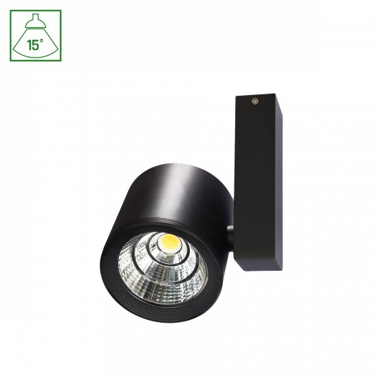 CHLOE COB LED 230V 16W IP20 15st WW SUFITOWE czarne