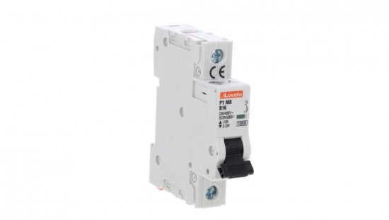 Wyłącznik nadprądowy 1P B 16A 10kA AC P1MB1PB16