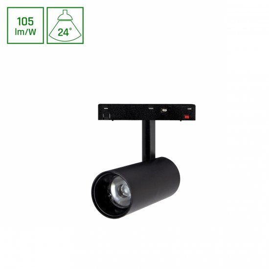 SYSTEM SHIFT BASIC - SPOT M OPRAWA KIERUNKOWA 50X110X170MM 12W 2700K CZARNY