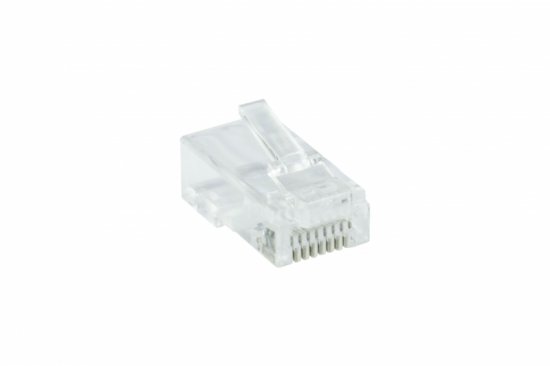 Wtyk RJ45 UTP kat. 6 przelotowy uniwersalny (8P8C)