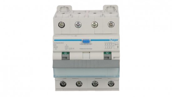 Wyłącznik różnicowo-nadprądowy RCBO 4P B6A 0,03A Typ A 6kA RCBO ADM406C