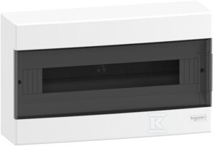 Obudowa natynkowa, Easy9 EU IP40 EZ9EU-1-18-NT-T drzwi transparentne 1 rząd 18 modułów/rząd EZ9EUC118