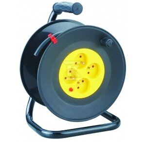 PRZEDŁ.BĘBEN 4GN.Z/U 25M IP20 CZARNY