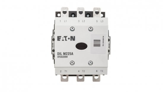 Stycznik mocy 225A 110kW 3P 190-240V AC 2Z 2R DILM225A/22(RAC240) 139547